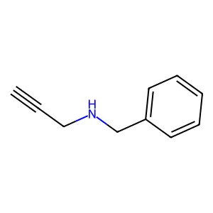 N-2-Propyn-1-ylbenzenemethanamine structure
