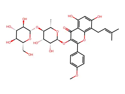 Baohuoside VII structure