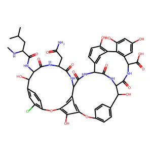 Eremomycin aglycone structure