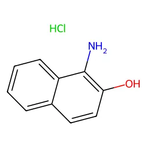 2-Naphthalenol, 1-amino-, hydrochloride structure
