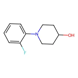 1-(2-Fluorophenyl)piperidin-4-ol structure