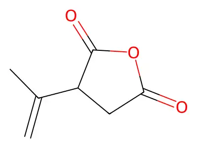 3-(Prop-1-en-2-yl)oxolane-2,5-dione structure