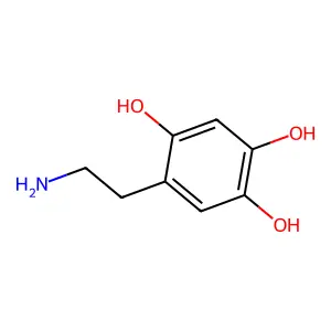 6-Hydroxydopamine structure
