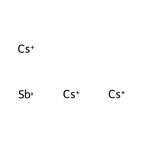 Antimony, compd. with cesium (1:3) structure