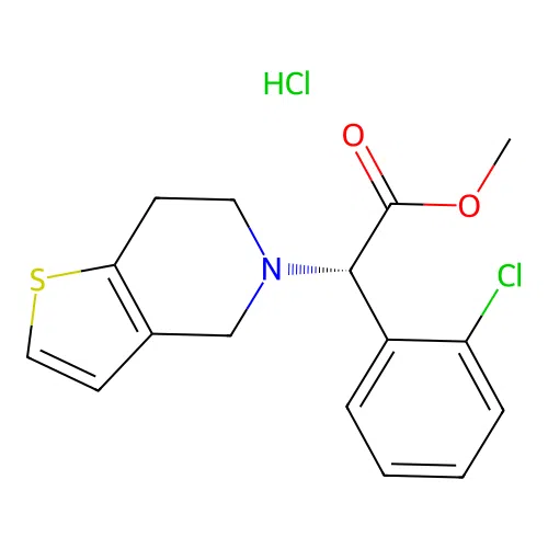 Clopidogrel Hydrochloride structure