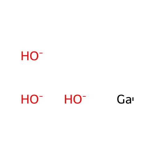 Gallium trihydroxide structure