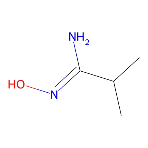 (Z)-N'-Hydroxyisobutyrimidamide structure