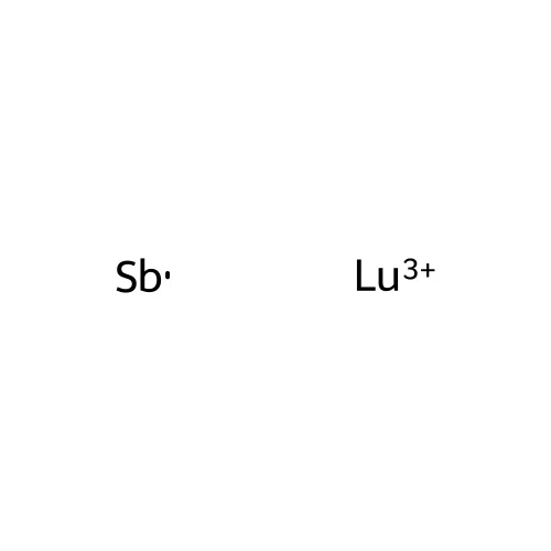 Antimony, compd. with lutetium (1:1) structure