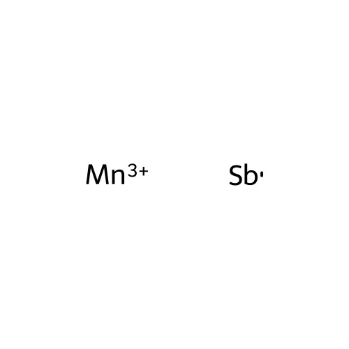 Antimony, compd. with manganese (1:1) structure