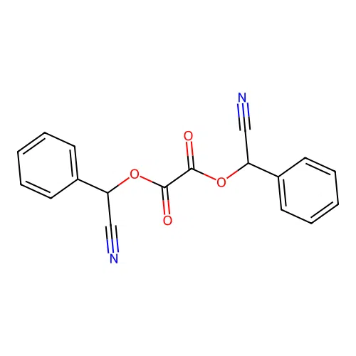 Bis[cyano(phenyl)methyl] oxalate structure