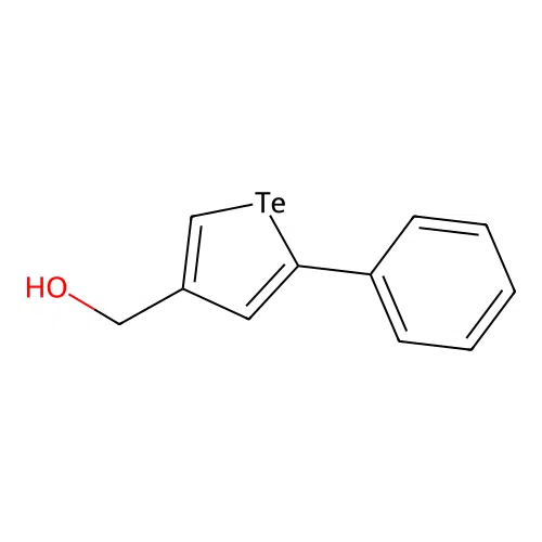 (5-Phenyl-3-tellurophenyl)methanol structure