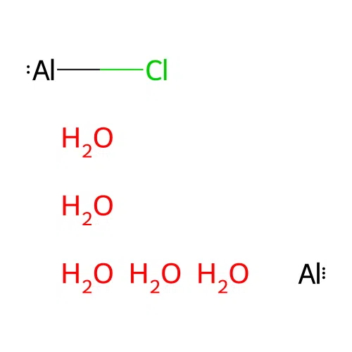 Dialuminium chloride pentahydroxide structure