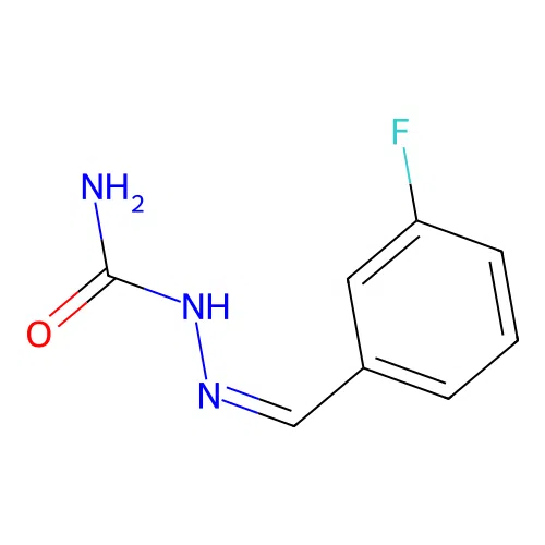 [(Z)-(3-fluorophenyl)methylideneamino]urea structure