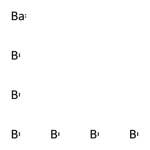 Barium hexaboride structure