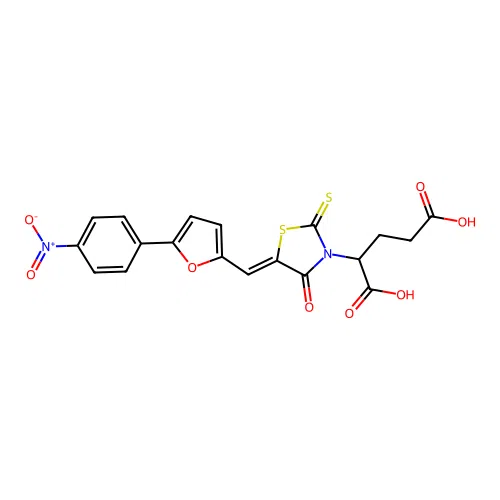 rhodanine derivative, 6 structure