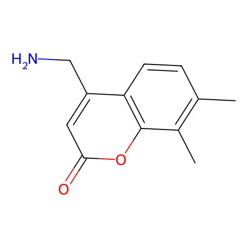 4-(Aminomethyl)-7,8-dimethylchromen-2-one structure