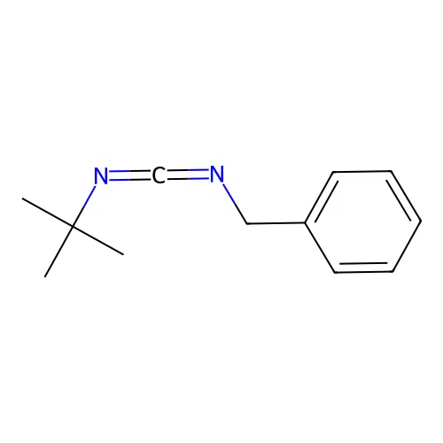 N-benzyl-N'-tert-butylmethanediimine structure