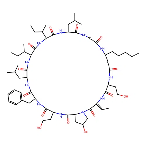 Hormothamnin A structure