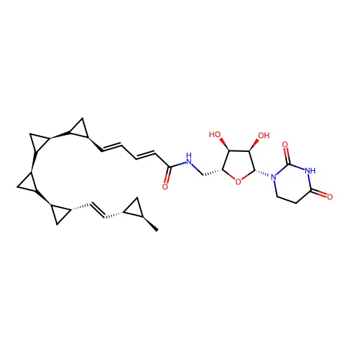 Antibiotic FR 900848 structure