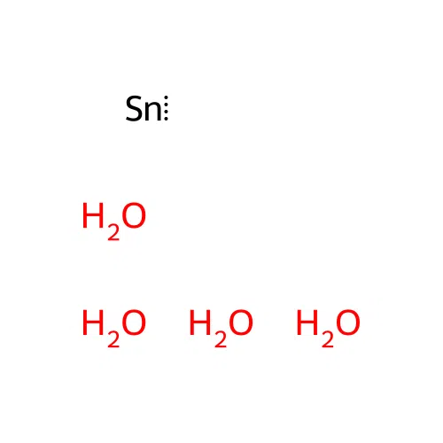 Tin tetrahydroxide structure