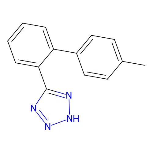 5-(4'-Methyl-1,1'-biphenyl-2-yl)-1H-tetrazole structure