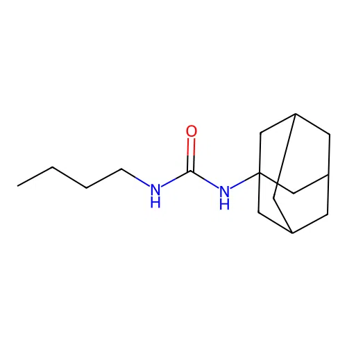 N-1-adamantyl-N'-butylurea structure