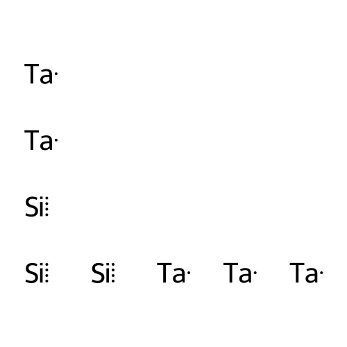 Tantalum silicide (Ta5Si3) structure