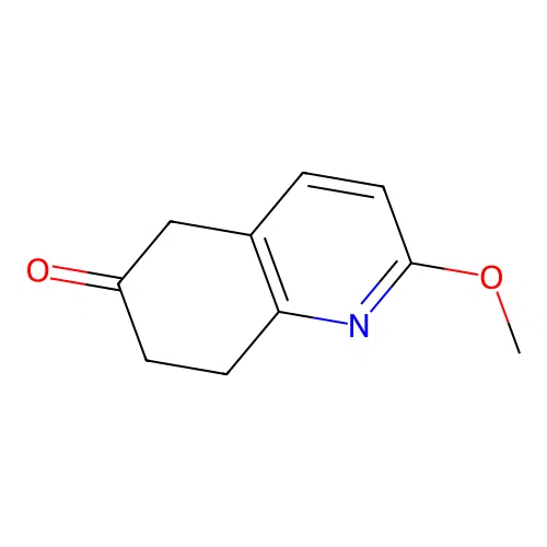 2-Methoxy-7,8-dihydroquinolin-6(5H)-one structure