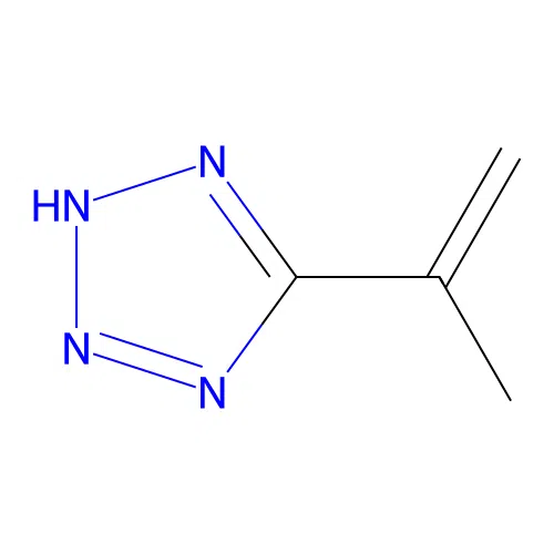 5-Isopropenyltetrazole structure