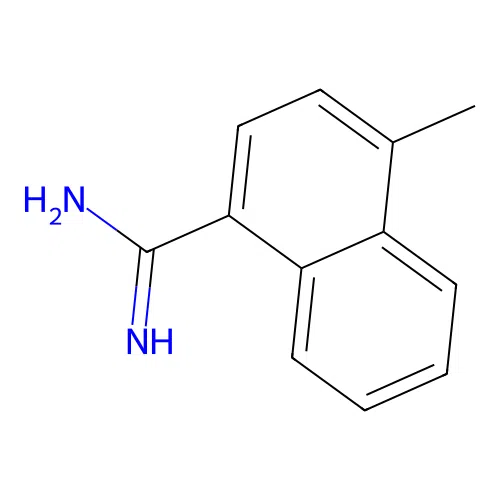 4-Methylnaphthalene-1-carboximidamide structure