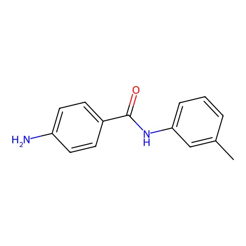 4-amino-N-(3-methylphenyl)benzamide structure