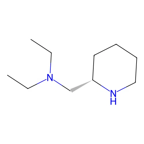 (S)-N,N-Diethyl-2-piperidinemethanamine 2HCl structure