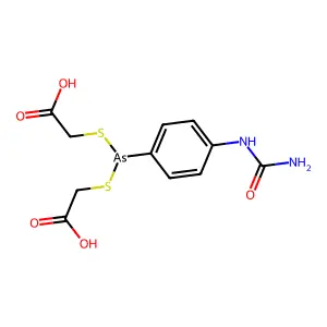 Thiocarbarsone structure