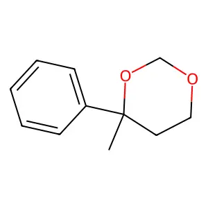 4-Methyl-4-phenyl-1,3-dioxane structure