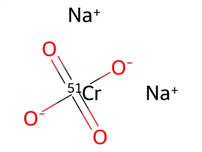 Sodium Chromate Cr-51 structure