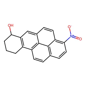 Benzo(a)pyren-7-ol, 7,8,9,10-tetrahydro-3-nitro- structure