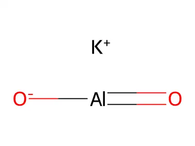 Potassium dioxoalumanuide structure