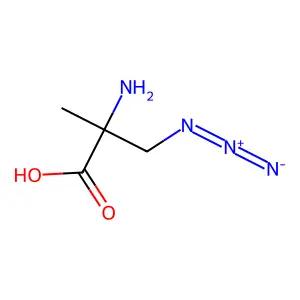 2-Amino-3-azido-2-methylpropanoic acid structure