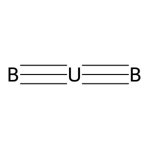 Uranium boride (UB2) structure