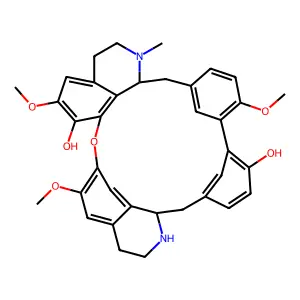 Tilitriandrine structure