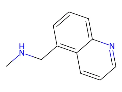 Methyl[(quinolin-5-yl)methyl]amine structure
