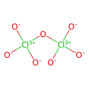 Chlorine oxide (Cl2O7) structure