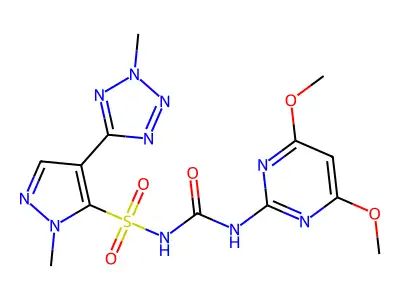 Azimsulfuron structure