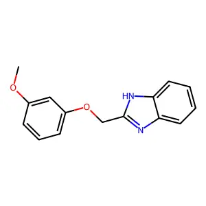 2-[(3-methoxyphenoxy)methyl]-1H-benzimidazole structure