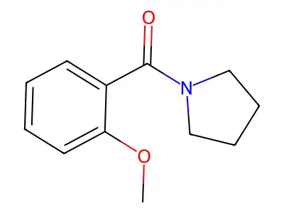 1-(2-Methoxybenzoyl)pyrrolidine structure