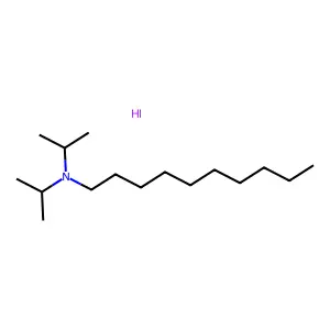 N,N-di(propan-2-yl)decan-1-amine structure
