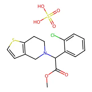 Clopidogrel Bisulfate structure