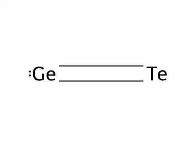 Germane;hydrogen telluride structure