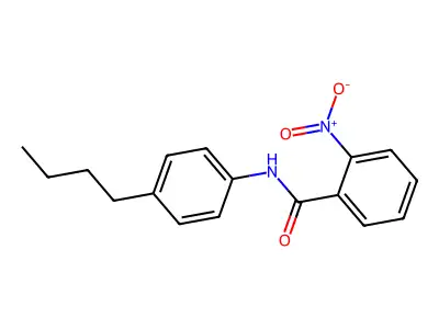 N-(4-Butylphenyl)-2-nitrobenzamide structure