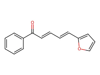 5-(Furan-2-yl)-1-phenylpenta-2,4-dien-1-one structure